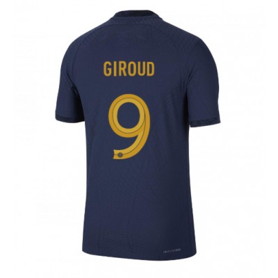 Fotballdrakt Herre Frankrike Olivier Giroud #9 Hjemmedrakt VM 2022 Kortermet